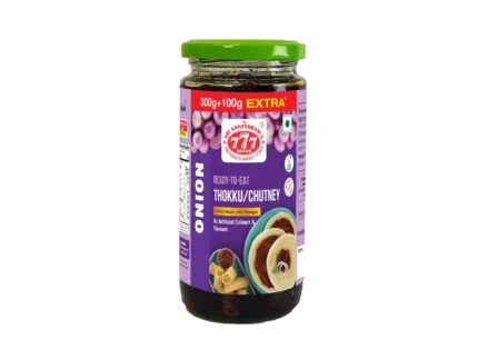 777 Hot Onion Chutney 400 gm x 12