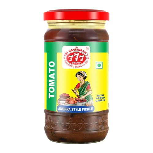 Tomato-Pic 777 Andhra Tomato Pickle 300 gm x 12 - Image 1