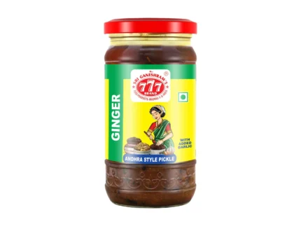 777 Andhra Ginger Pickle 300 gm x 12