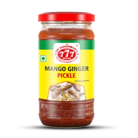 image_2025_03_11T05_55_22_780Z 777 Mango Ginger Pickle 300 gm x 12 - Image 1
