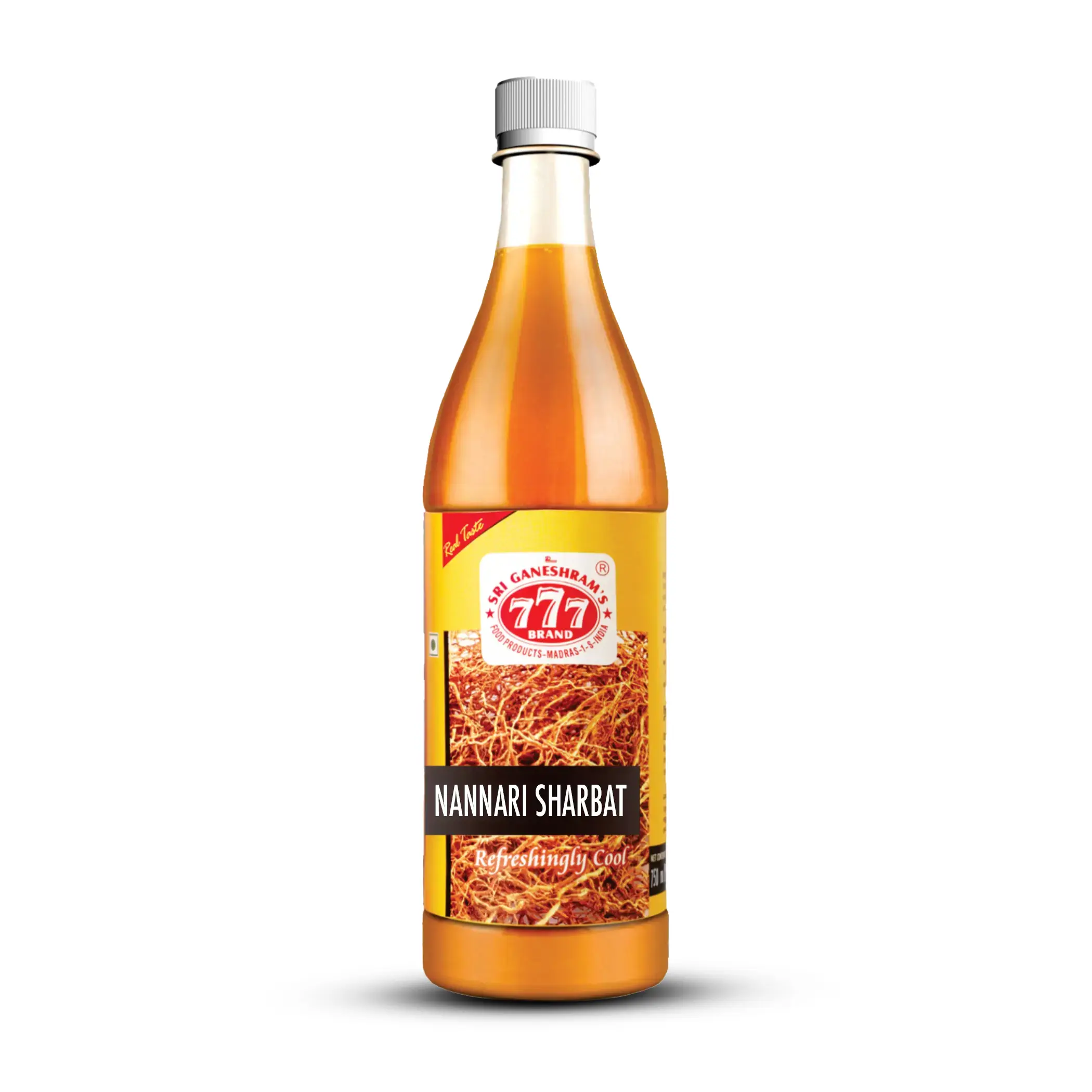 nannari-sarbath-cool 777 Nannari Syrup 700 ml x 12 - Image 1