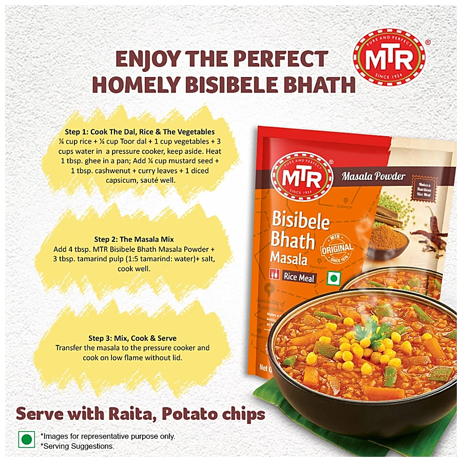 260767-5_6-mtr-masala-bisibelebath-powder MTR Bisibelebath 100 gm - Image 1