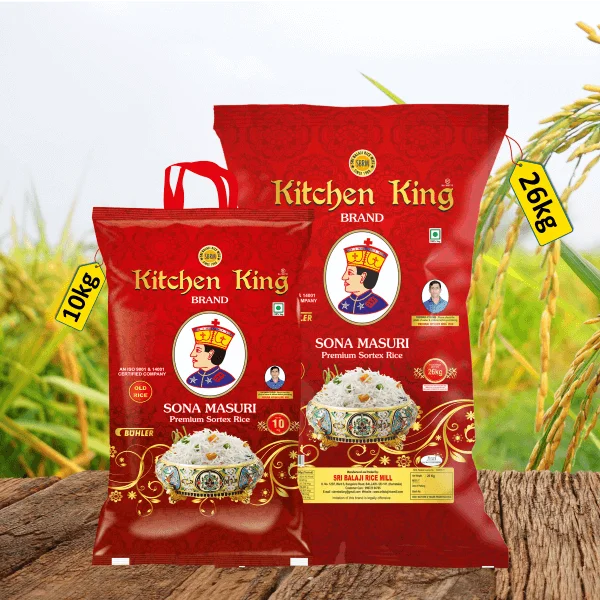 Kitchen-King-Sona-Masuri-Grand-Old-Raw-Rice Kitchen King Basmati Rice - Image 1