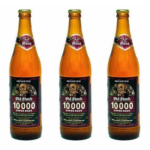images (21) Old Monk 10000 Beer - 8% ABV - Image 1
